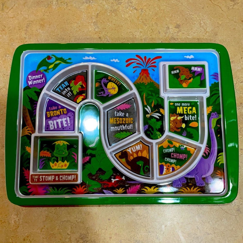 🦕 Fred Kids Dinner Plate 🦕